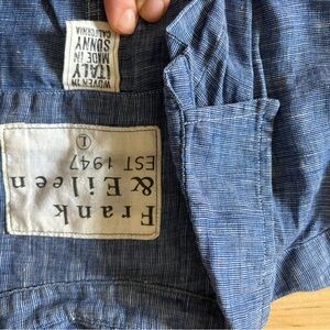 Frank & Eileen Blue Shirt Dress